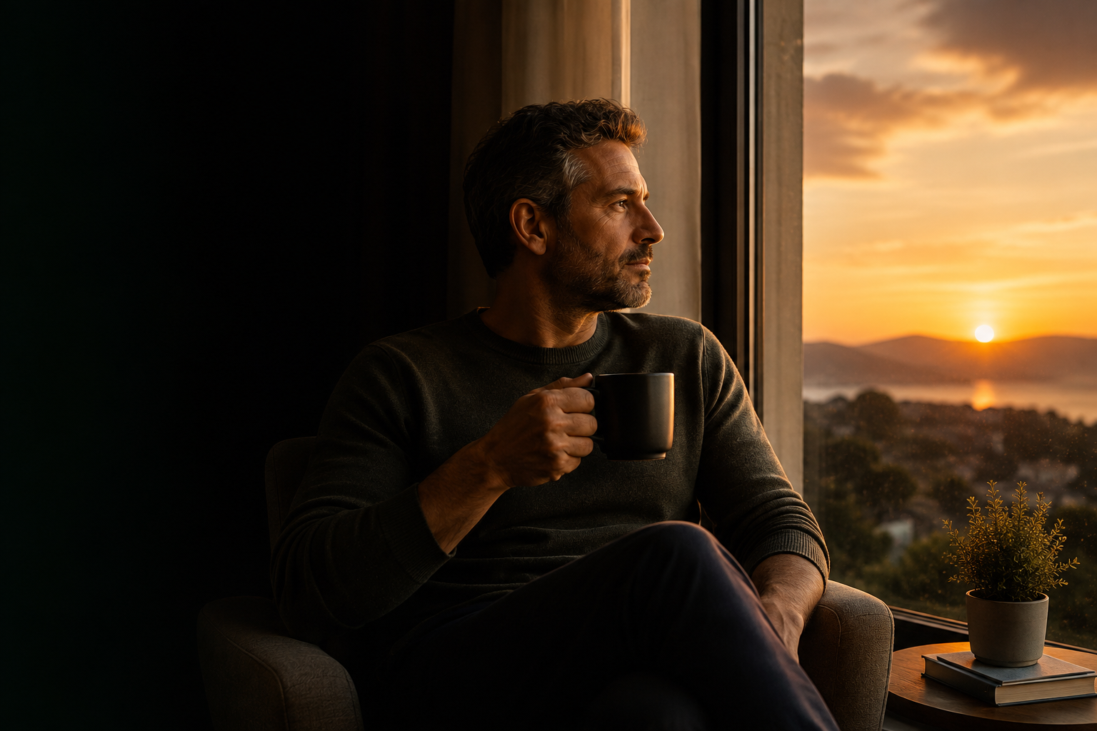 Man 40+ evening reset